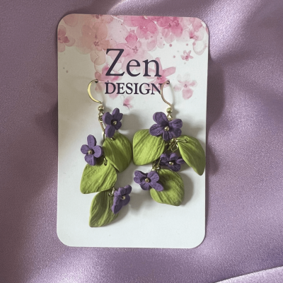 Zen Design, Blossom nro 2 -korvakorut, pitkä