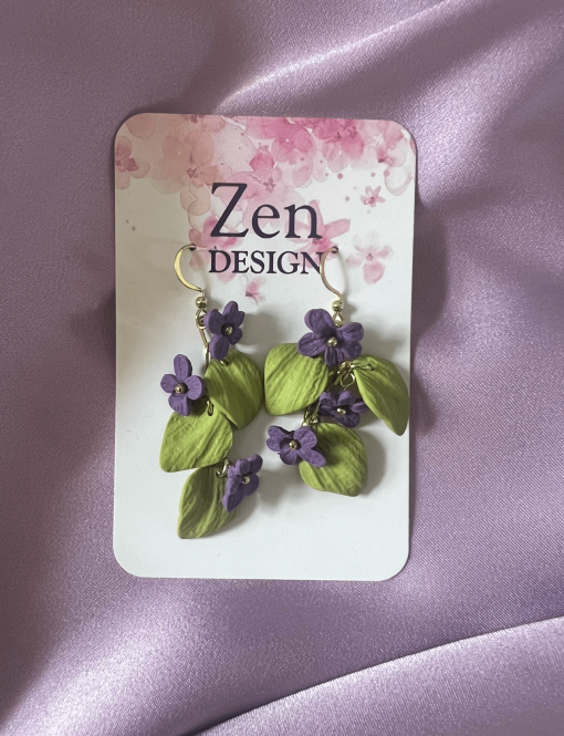 Zen Design, Blossom nro 2 -korvakorut, pitkä