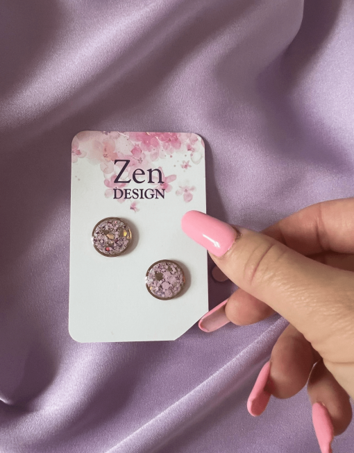 Zen Design, Glitter -nappikorvakorut