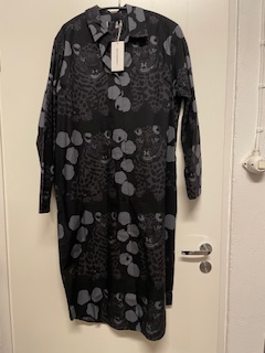 Marimekko, Viivain kaksoset, paitamekko, musta 42