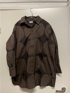 Marimekko, Nila kivet, paita, tummanruskea, 38