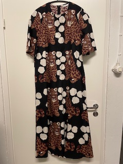 Marimekko, Hymähdys kaksoset, musta, 40