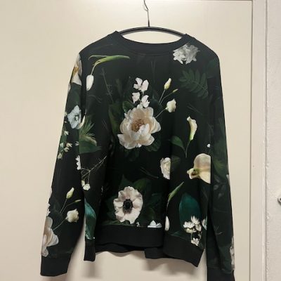 Uhana Garden, Unisex sweatshirt, musta, L