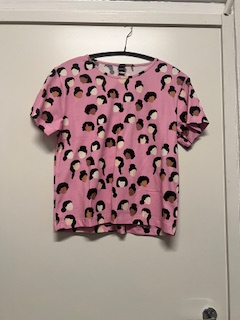 YOZEN t-paita, pink heroines, xs/s