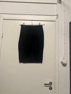 YOZEN, musta, velourhame, xs/s