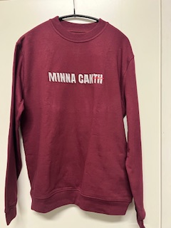 Empwr, Minna Canth, viininpunainen collegepaita, l