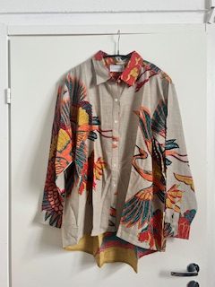 One Hundred Star, Oversized Shirt, Crane Stone