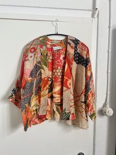 One Hundred Star, Mini Kimono, Fans Scarlet, onesize